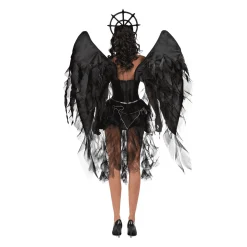 Disfraz de Ángel oscuro adulto talla L
