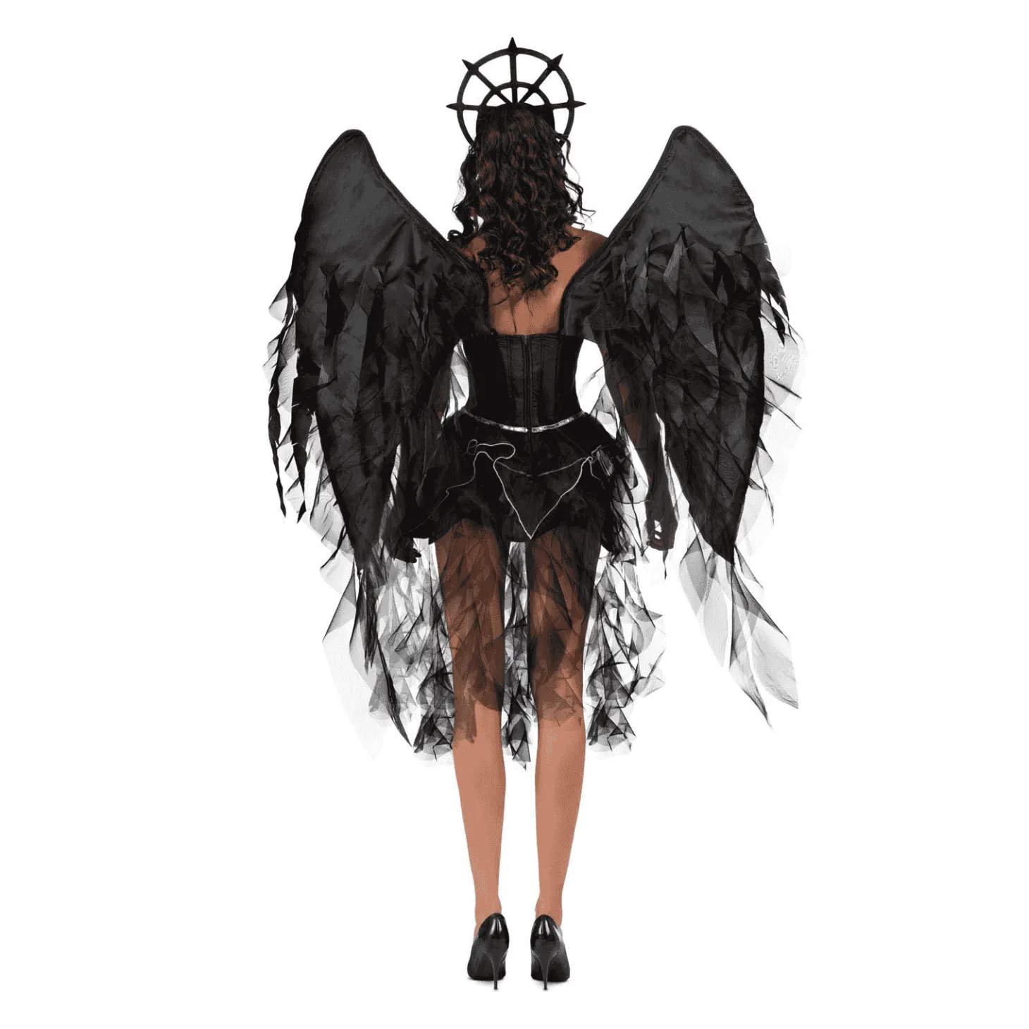 Disfraz de Ángel oscuro adulto talla M