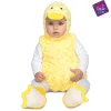 Disfraz de Patito peluche amarillo 0-6 meses bebé