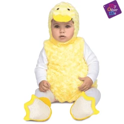 Disfraz de Patito peluche amarillo 12-24 meses bebé