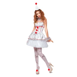 Disfraz de Payasa mística adulto talla XL