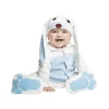 Disfraz de Pequeño conejito azul 0-6 meses bebé