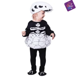 Disfraz de Pequeño dino esqueleto 12-24 meses bebé