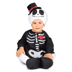 Disfraz de Pequeño esqueleto 12-24 meses bebé