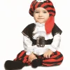 Disfraz de Pequeño pirata 7-12 meses bebé