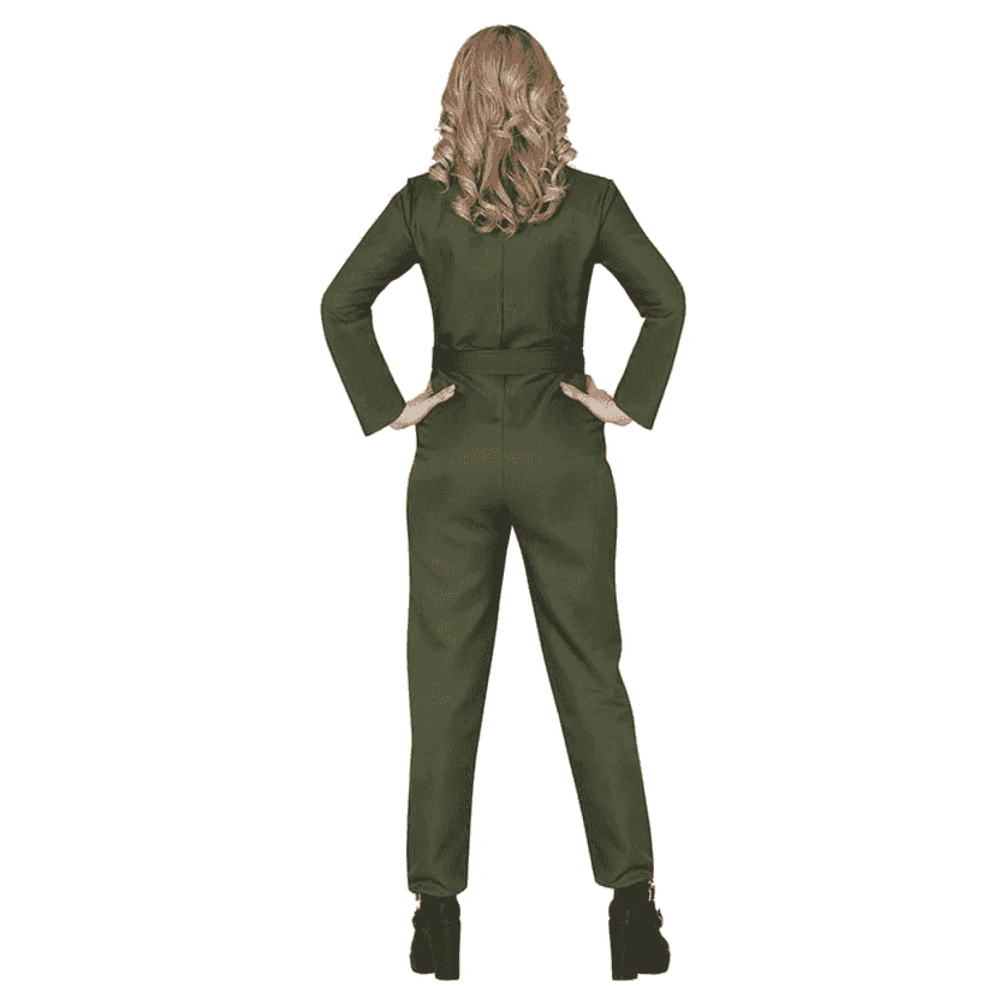 Disfraz de Piloto Mujer Adulta Talla XL