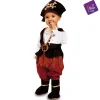 Disfraz de Pirata bebé niña 7-12 meses bebé