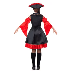 Disfraz de Pirata descarada adulto talla S