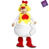 Disfraz de Pollito 5-6 años infantil