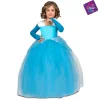 Disfraz de Princesa tutú azul 10-12 años infantil