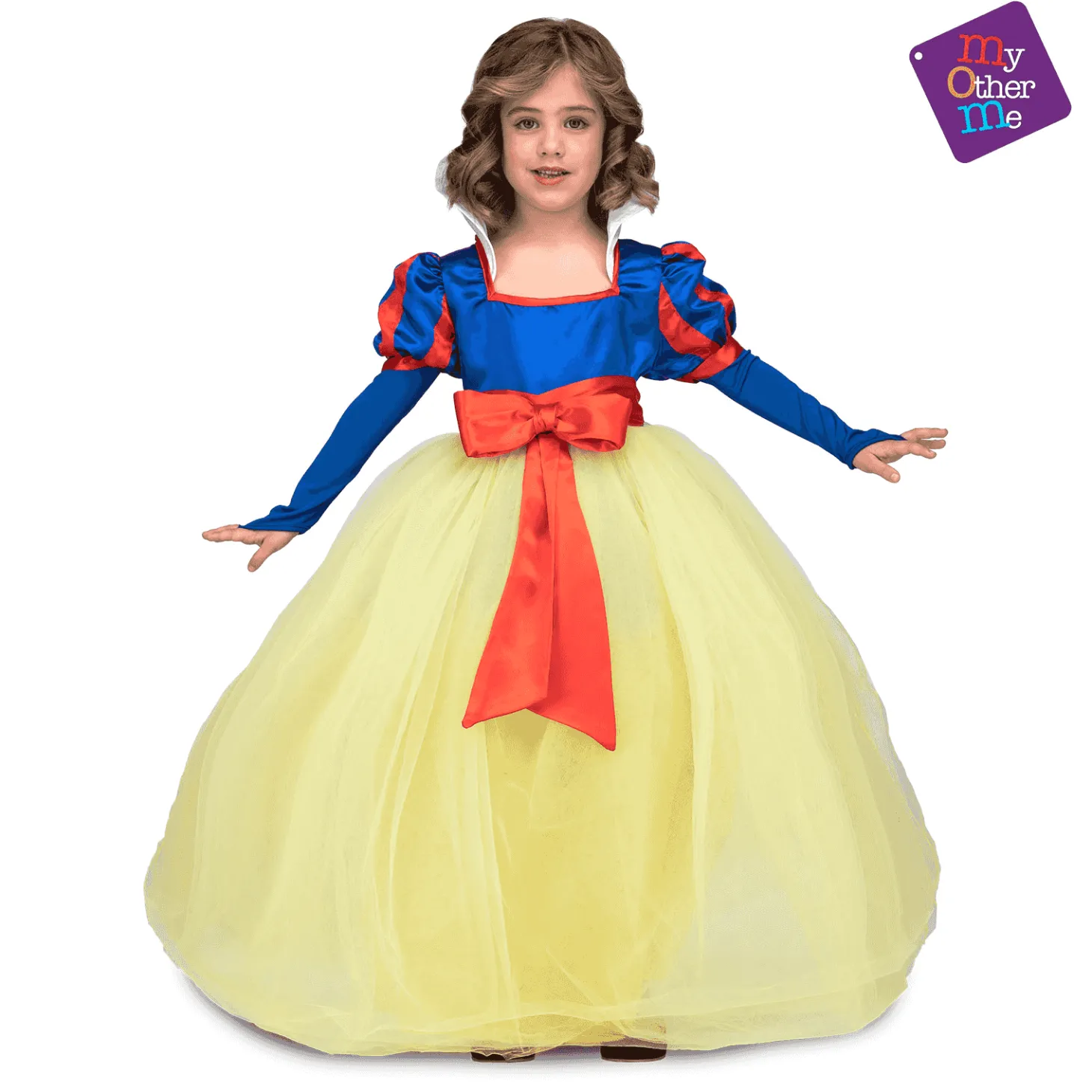 Disfraz de Princesa tutú amarillo 7-9 años infantil