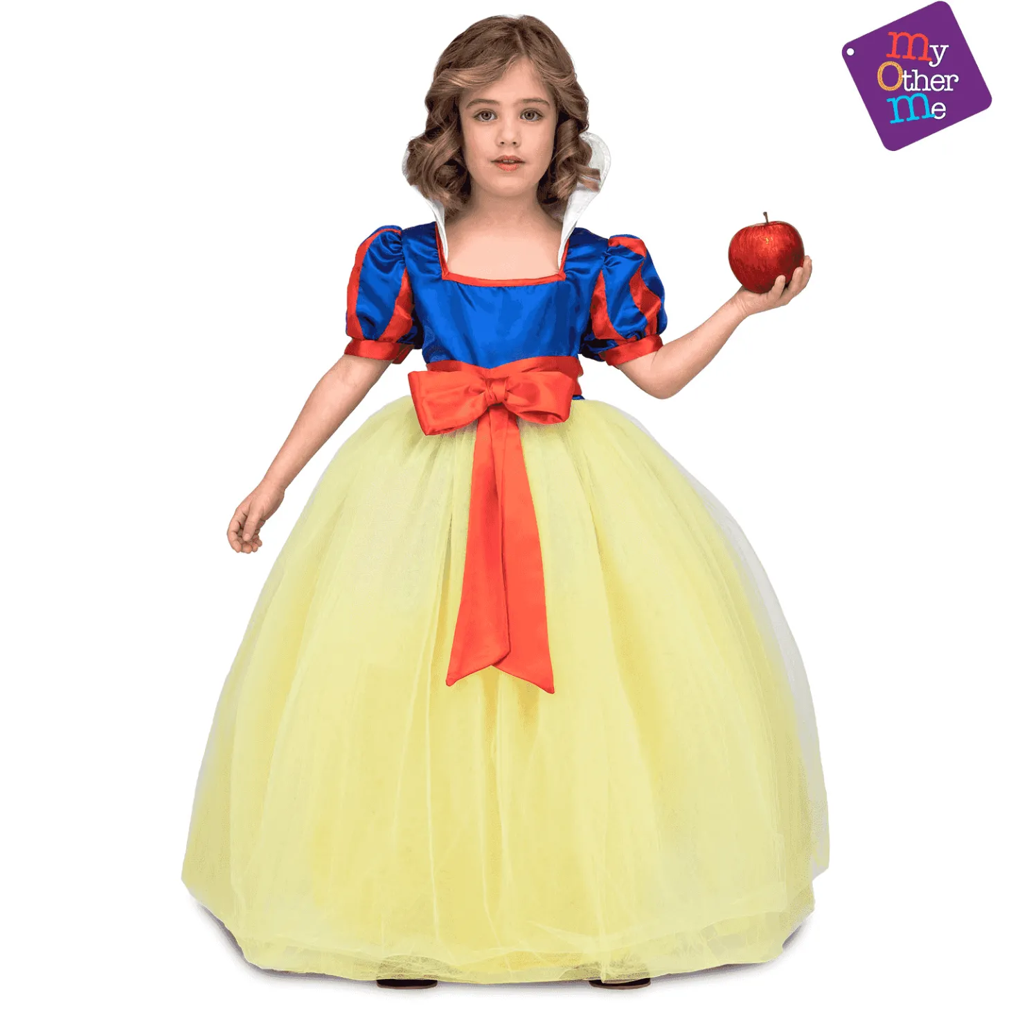 Disfraz de Princesa tutú amarillo 7-9 años infantil