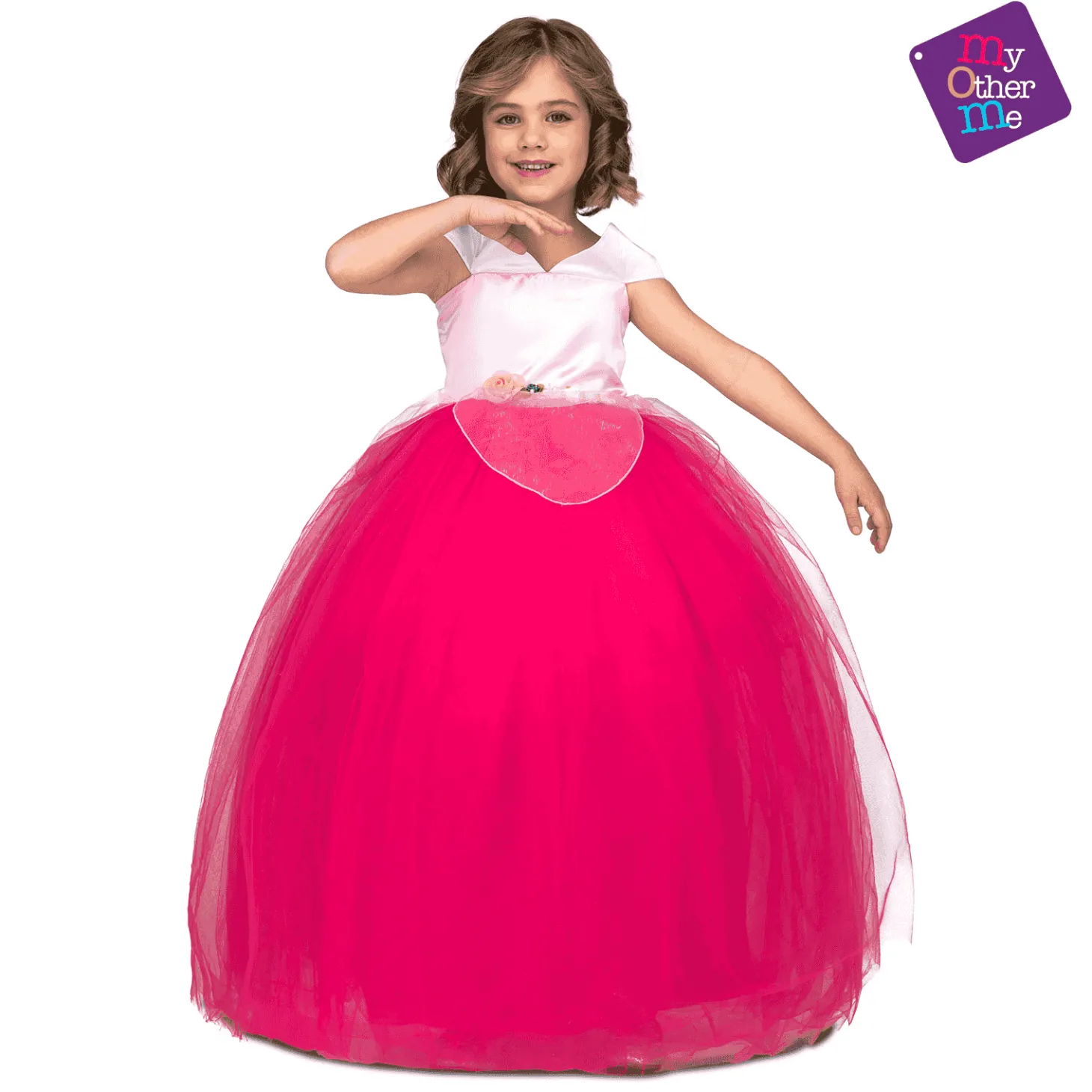 Disfraz de Princesa tutú rosa 7-9 años infantil