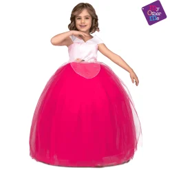 Disfraz de Princesa tutú rosa 5-6 años infantil