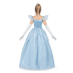 Disfraz de Princesa zapato de cristal adulto talla S