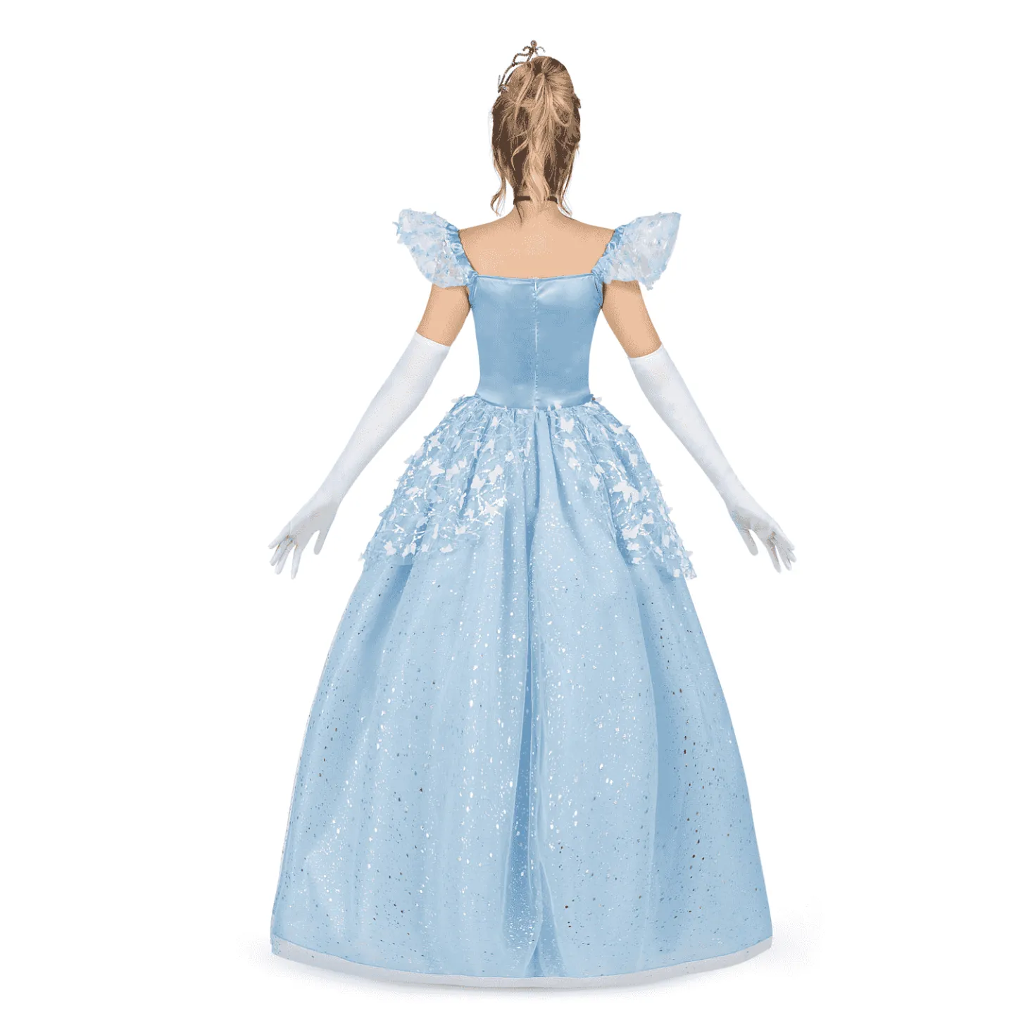 Disfraz de Princesa zapato de cristal adulto talla S