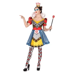 Disfraz de Reina de corazones adulto talla M