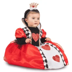 Disfraz de Reina de corazones bebé 12-24 meses bebé