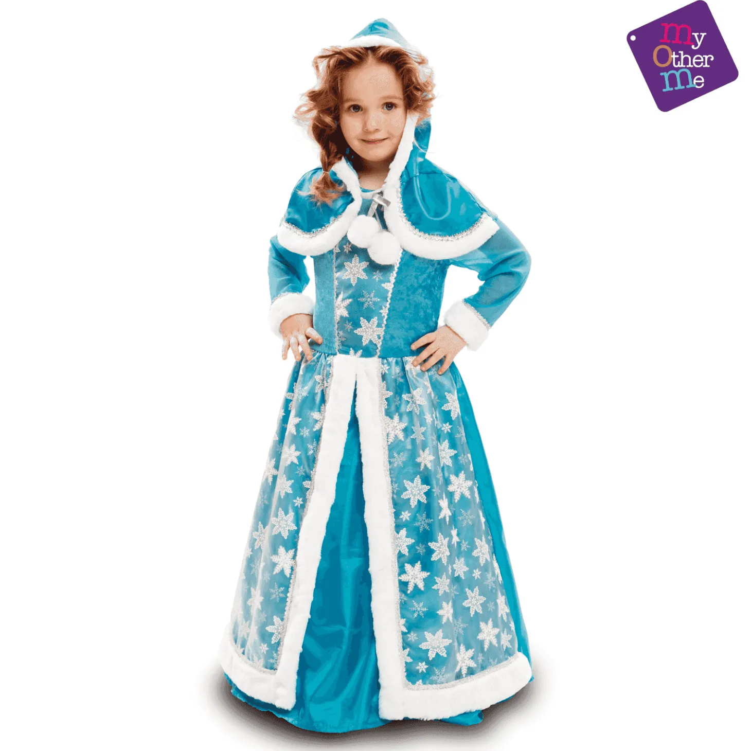 Disfraz de Reina de hielo 3-4 años infantil