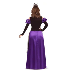 Disfraz de Reina medieval adulto talla S