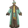 Disfraz de Rey baltasar brocado adulto talla ML