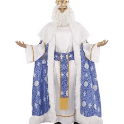 Disfraz de Rey gaspar brocado adulto talla ML