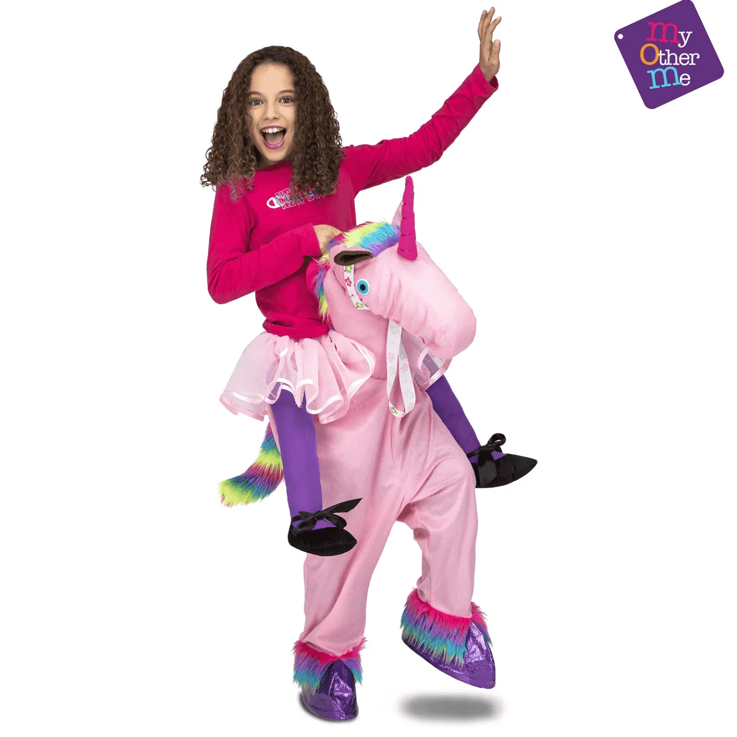 Disfraz de Ride on unicornio niño infantil talla TALLA ÚNICA