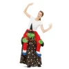 Disfraz de Ride-on bruja estrellas ml adulto talla ML
