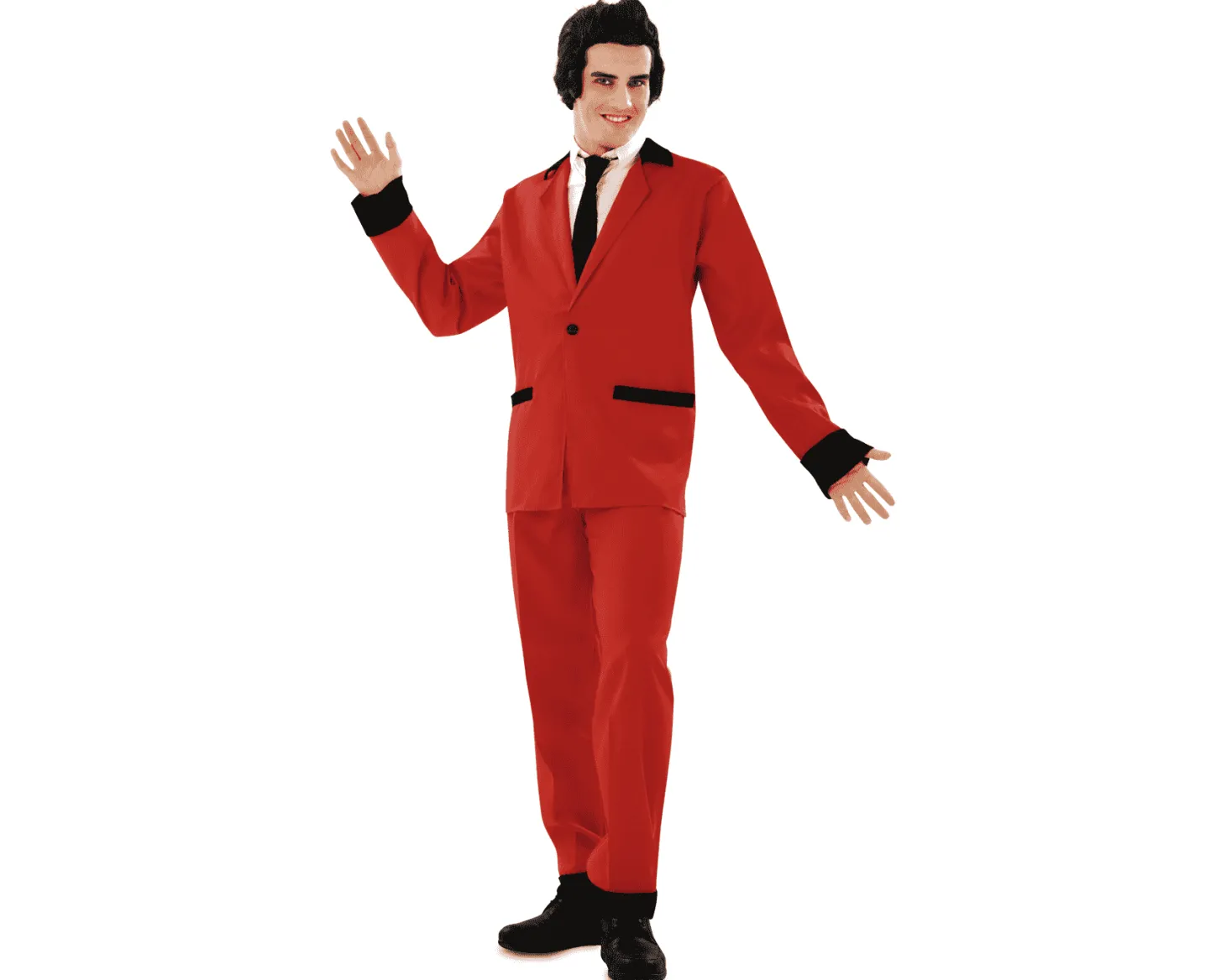 Disfraz de Rockabilly rojo ml hombre adulto talla ML