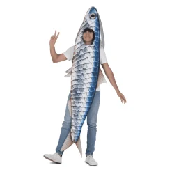 Disfraz de Sardina one size adulto talla TALLA ÚNICA