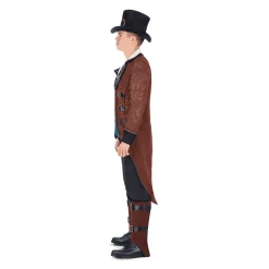 Disfraz de Steampunk boy adulto talla ML