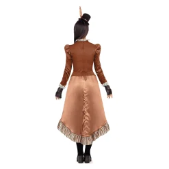 Disfraz de Steampunk girl adulto talla ML