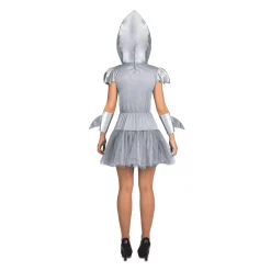 Disfraz de Tiburón chica adulto talla ML