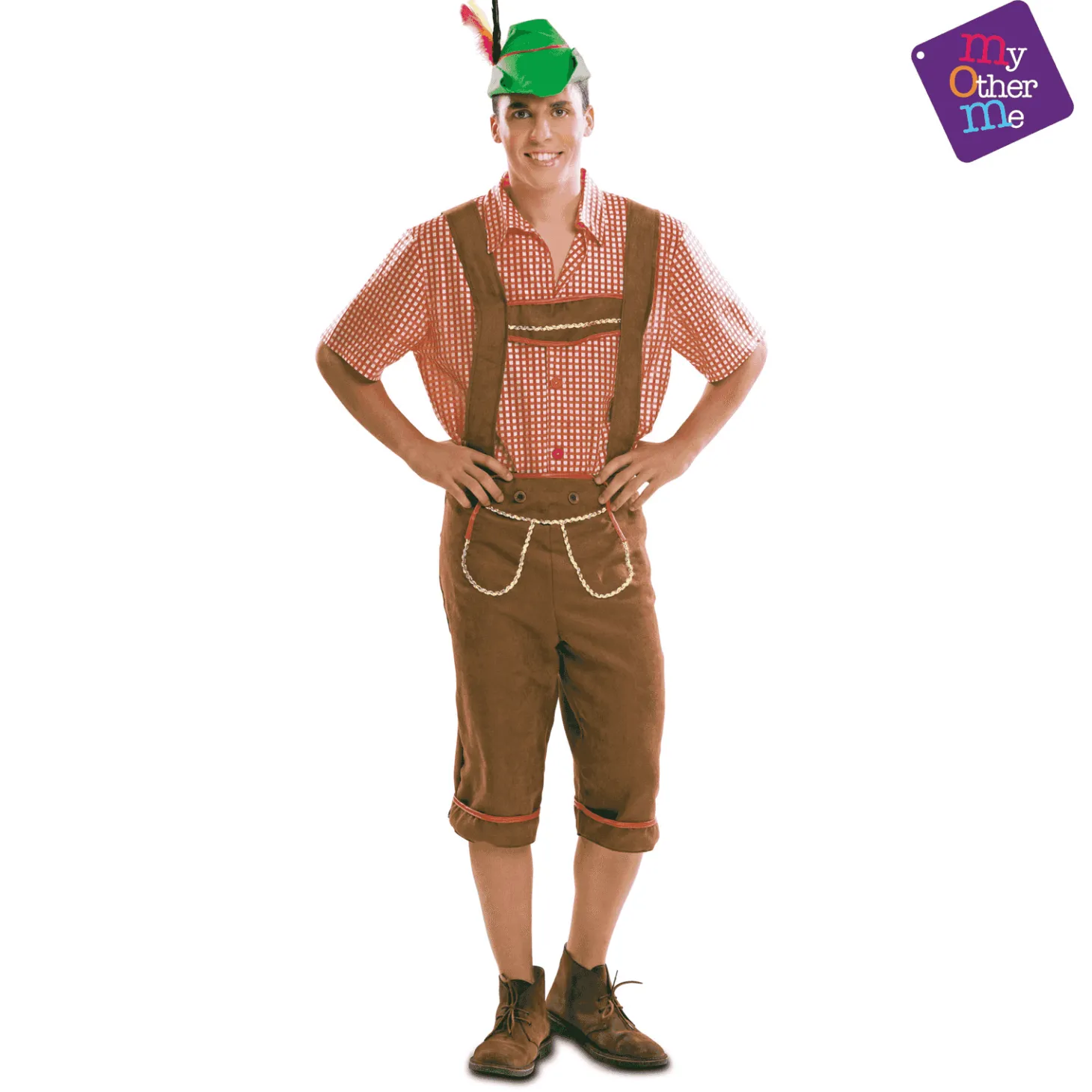 Disfraz de Tirolés adulto talla ML