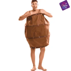 Disfraz de Tonel adulto talla ML