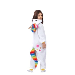 Disfraz de Unicornio blanco one size child infantil talla TALLA ÚNICA