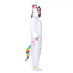 Disfraz de Unicornio blanco adult big adulto talla TALLA ÚNICA