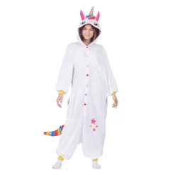 Disfraz de Unicornio blanco adult small adulto talla TALLA ÚNICA