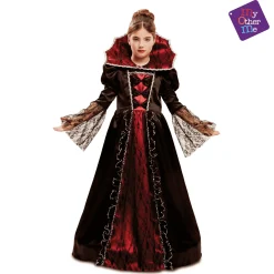 Disfraz de Vampira de luxe 5-6 años infantil