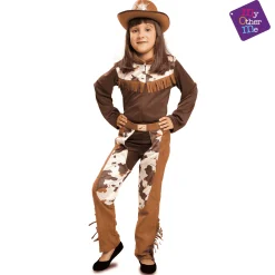 Disfraz de Vaquera 3-4 años niña infantil