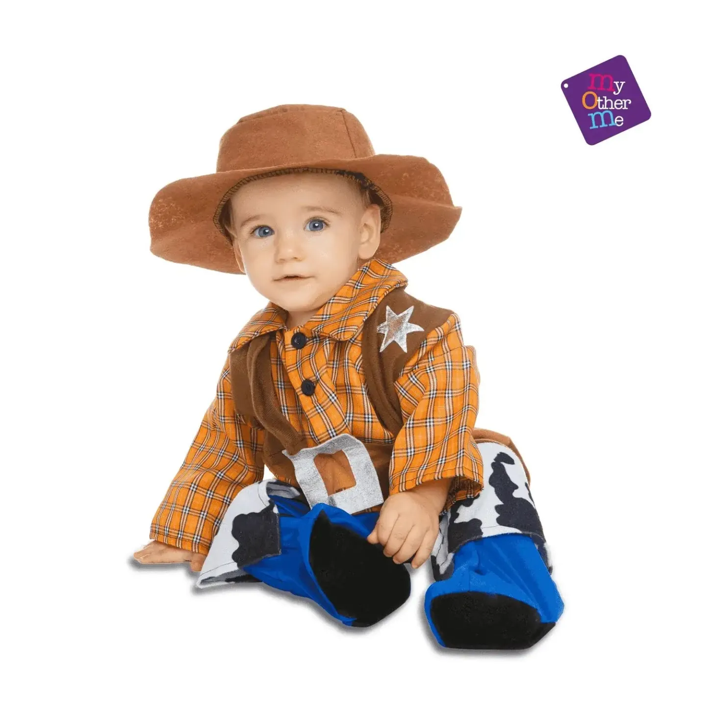 Disfraz de Vaquero talla 7-12 meses – Ideal para carnaval, fiestas y eventos divertidos