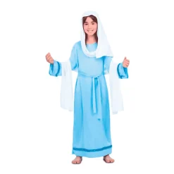 Disfraz de Virgen maría 10-12 años infantil