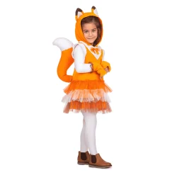 Disfraz de Zorro con gran cola 3-4 años infantil