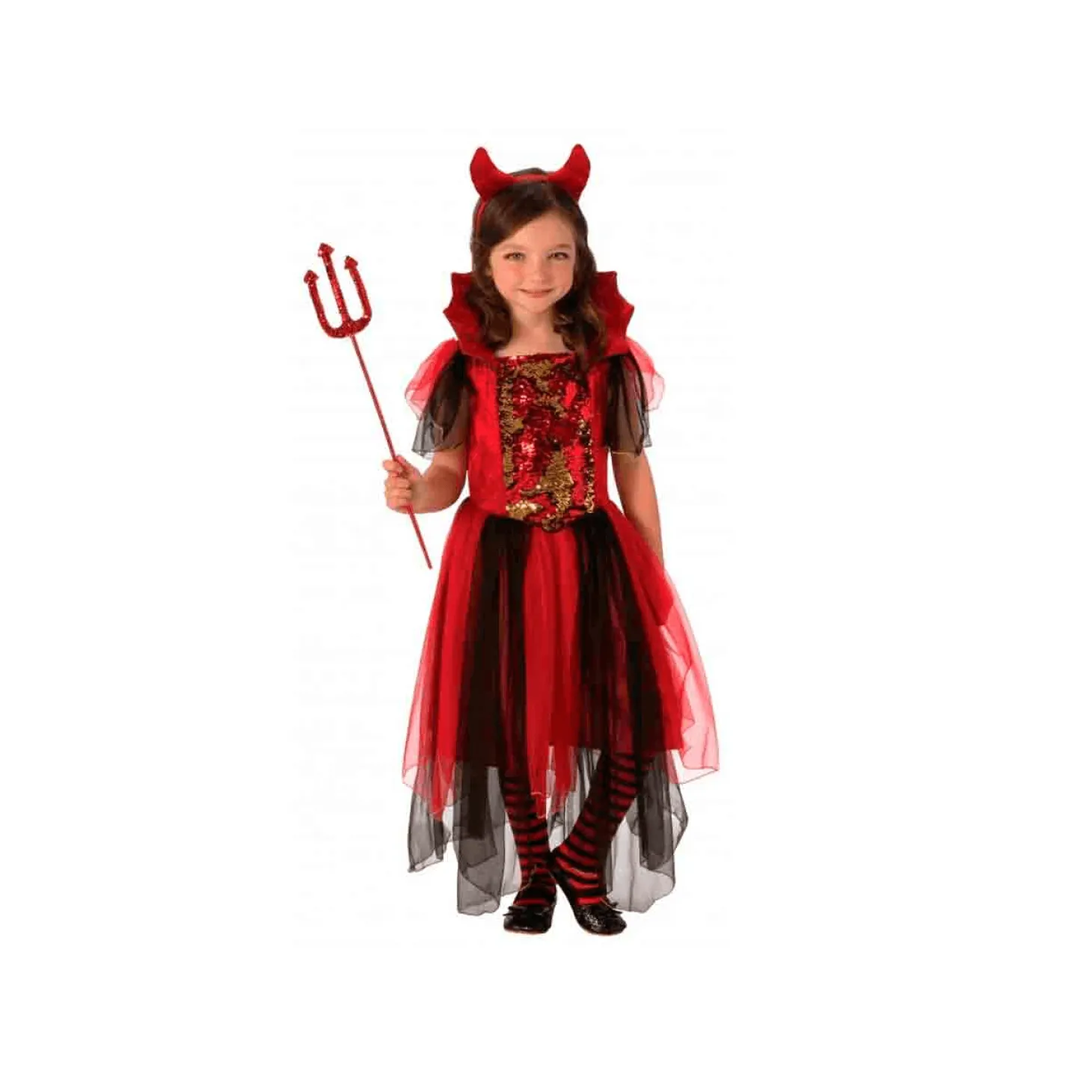 Disfraz Diablesa Mágica Infantil-Talla 3-4 años