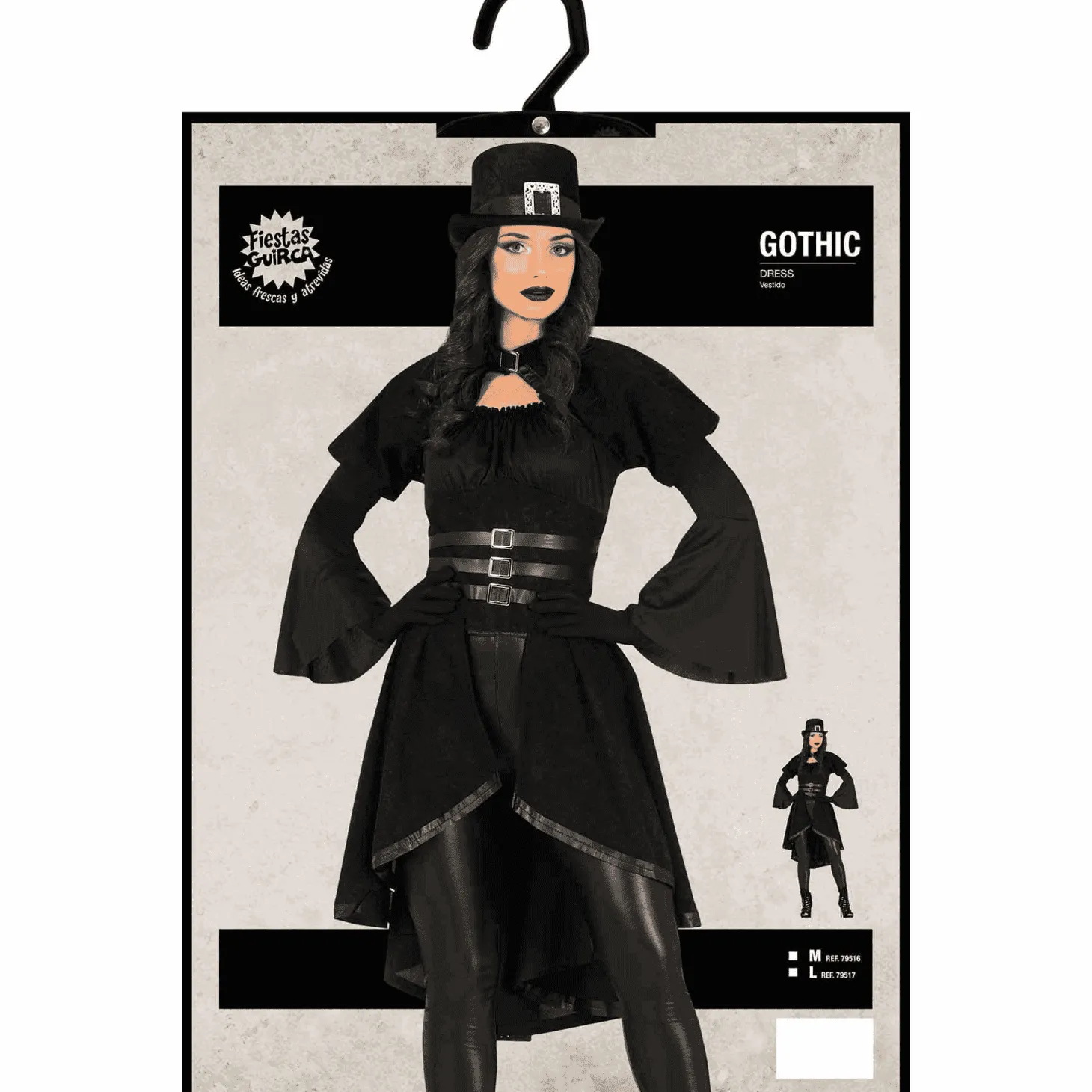 Disfraz Gothic Adulto Talla M