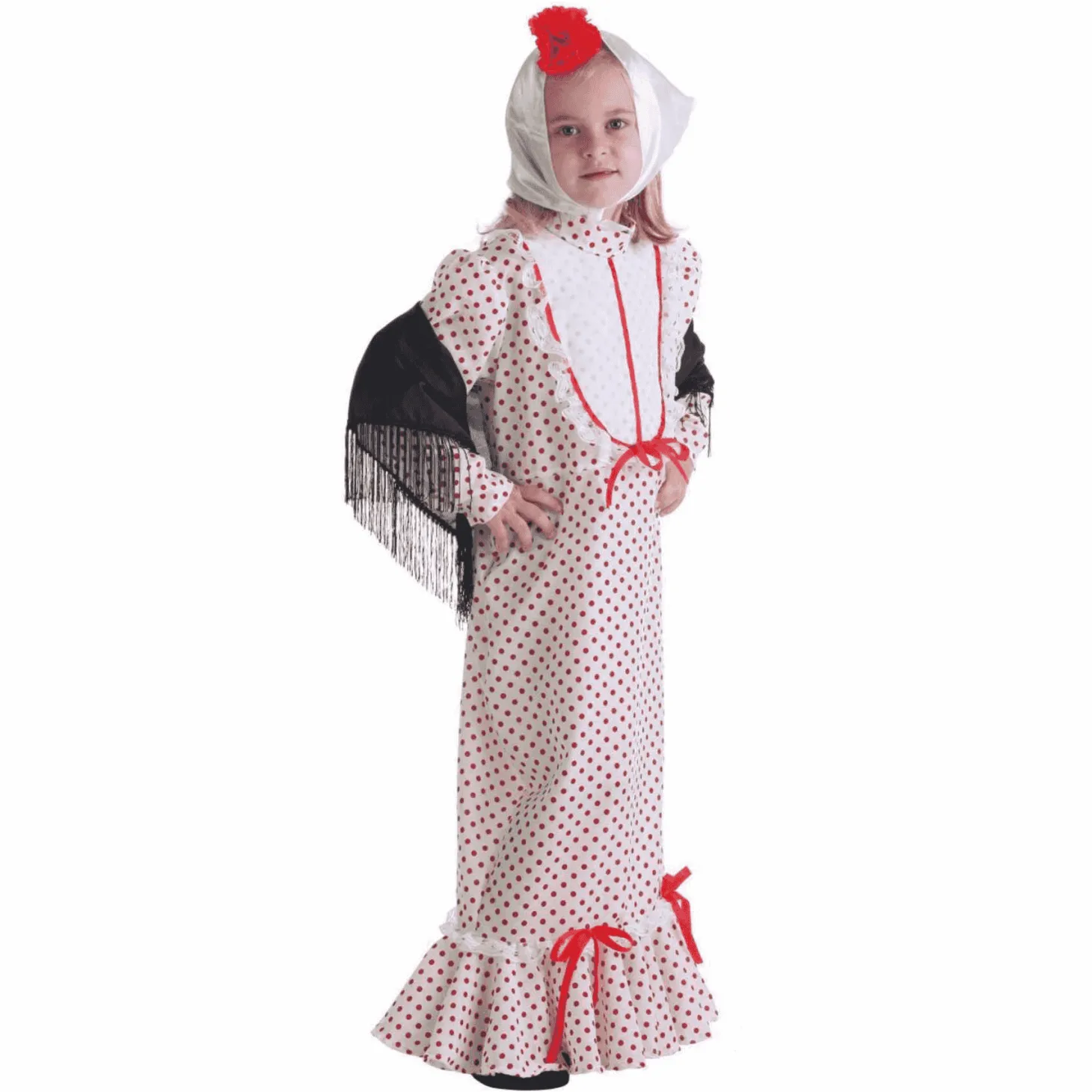 Disfraz Infantil Chulapa Lujo Talla 10 a 12 Años
