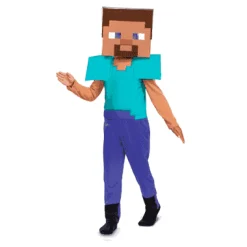 Disfraz Minecraft Steve 4-6 años