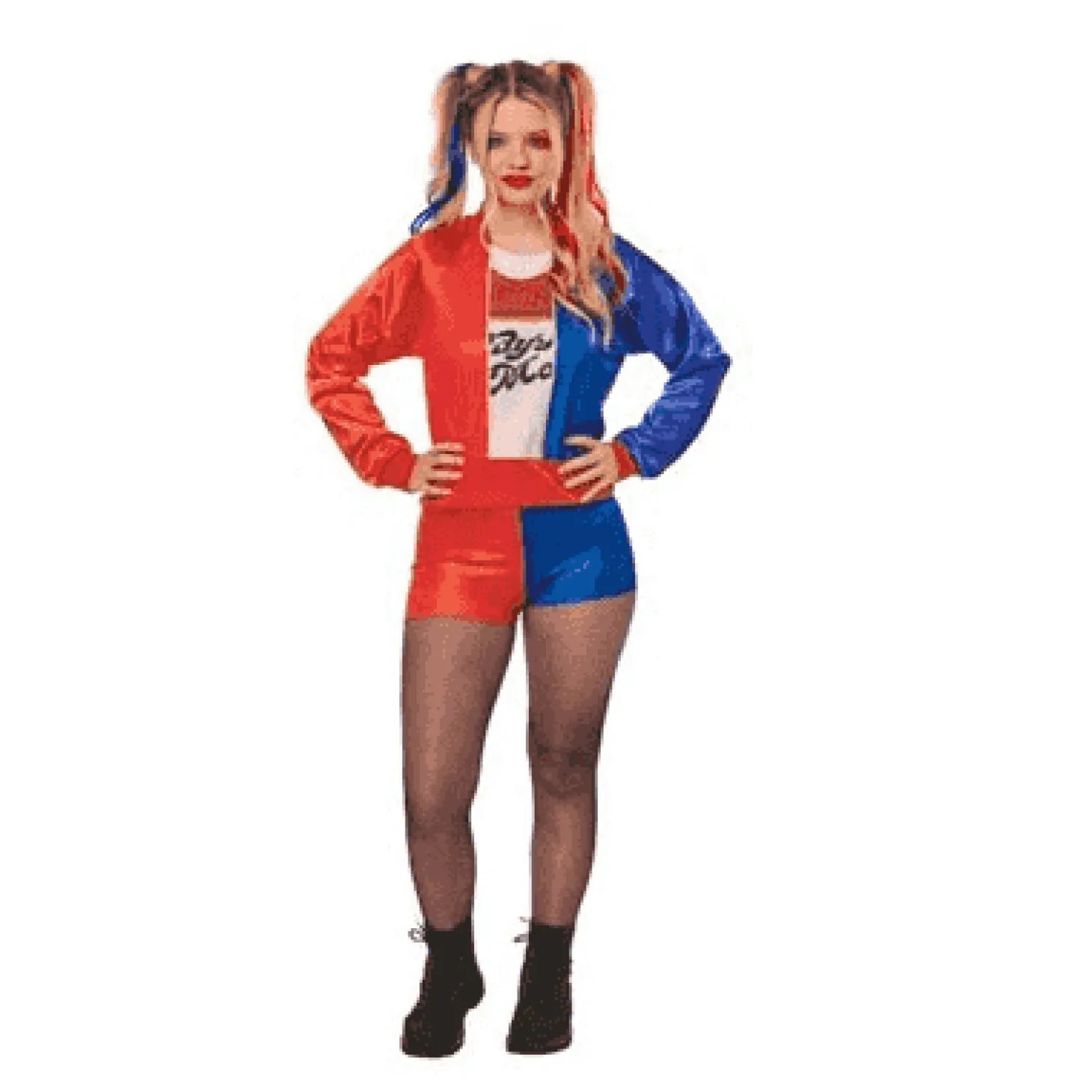 Disfraz Oficial Harley Quinn Rubie’s – Talla S Adulto