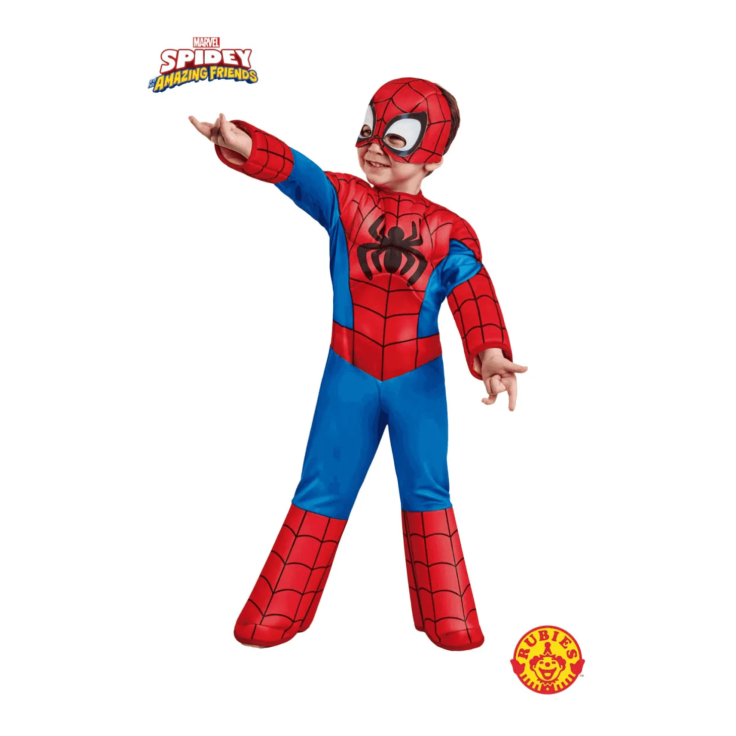 Disfraz Preschool Spiderman SAF 3 a 4 años