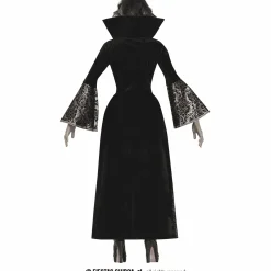 Disfraz Vampiresa Plata Adulto Talla M